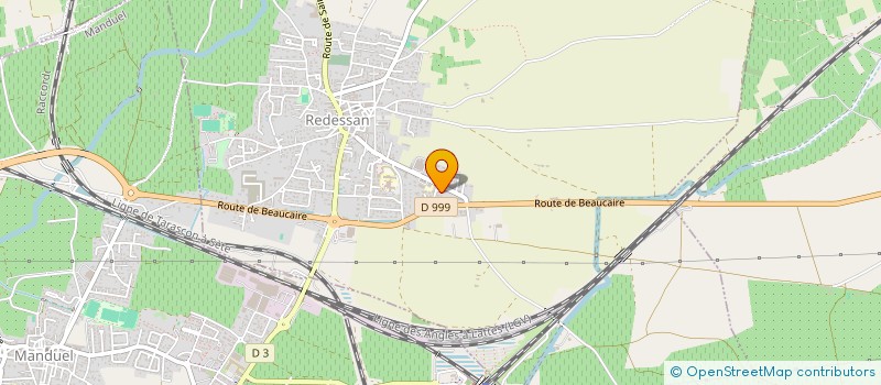 localisation de l'entreprise SCI TROPIC  REDESSAN