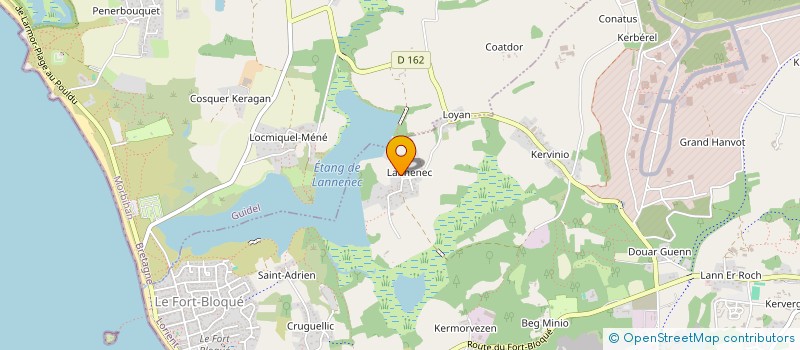 localisation de l'entreprise SCI TROPICALE à PLOEMEUR