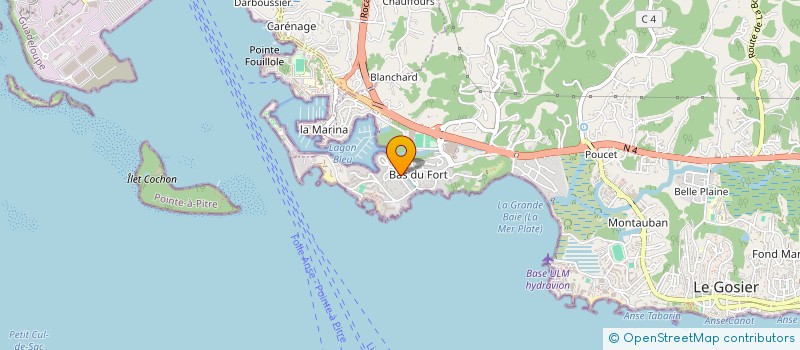 localisation de l'entreprise SCI TROPICALE à LE GOSIER