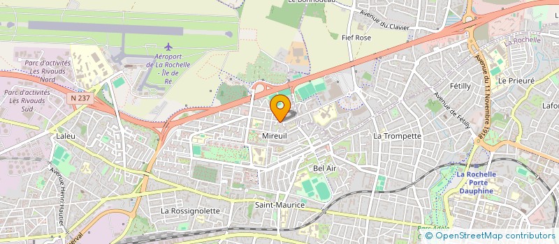 localisation de l'entreprise SCI TROPIKO  LA ROCHELLE