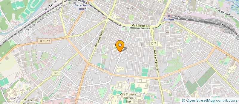 localisation de l'entreprise SCI TROSA à AMIENS