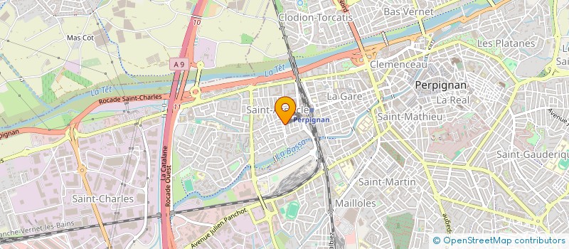 localisation de l'entreprise SCI TROTTA ESCOBAR à PERPIGNAN
