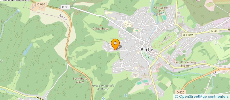 localisation de l'entreprise SCI TROTTMANN à BITCHE