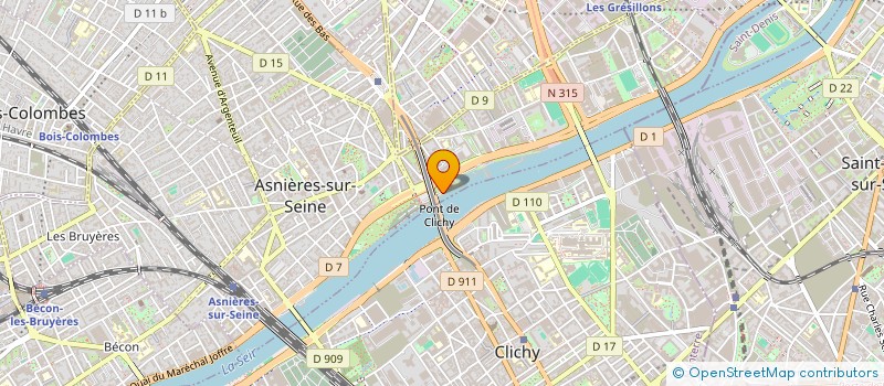 localisation de l'entreprise SCI TROU N 8 à ASNIERES-SUR-SEINE