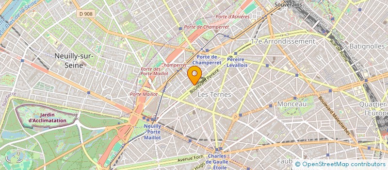 localisation de l'entreprise SCI TROUILLE  PARIS