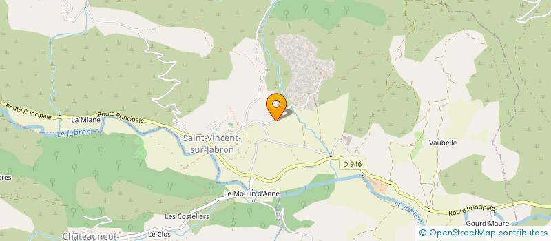 localisation de l'entreprise SCI TROUMELINE.B  SAINT-VINCENT-SUR-JABRON