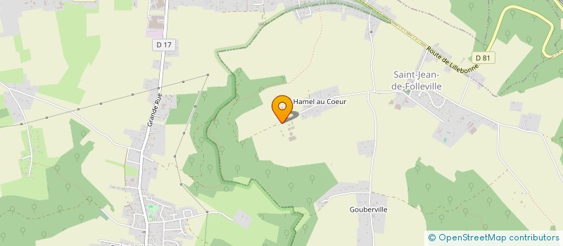 localisation de l'entreprise SCI TROUVAY  SAINT-JEAN-DE-FOLLEVILLE