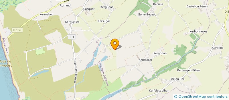 localisation de l'entreprise SCI TROUZ AR MOR  PLOMEUR