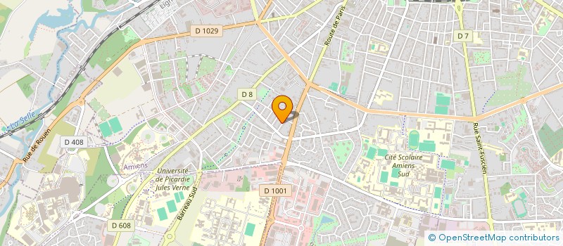 localisation de l'entreprise SCI TRPT à AMIENS