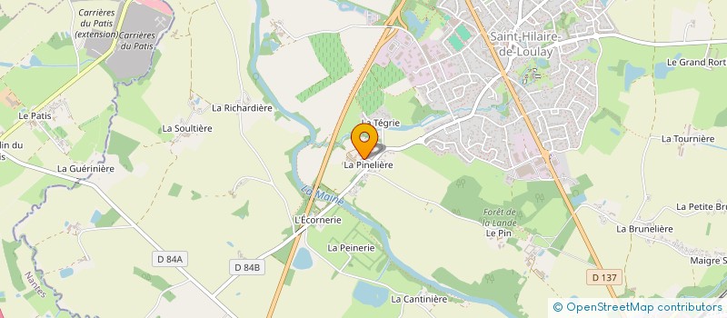 localisation de l'entreprise SCI TRTLOC à MONTAIGU-VENDEE