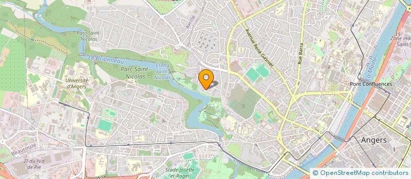 localisation de l'entreprise SCI TRUDAINE à ANGERS