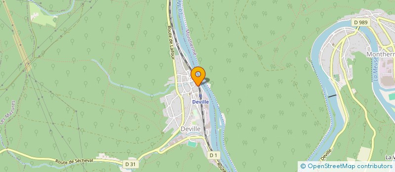 localisation de l'entreprise SCI TRUFFETTE  DEVILLE