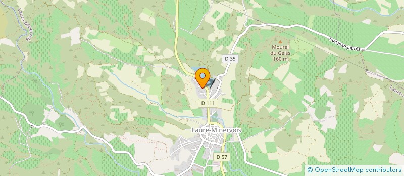 localisation de l'entreprise SCI TRUILHAS LE SOMAIL  LAURE-MINERVOIS