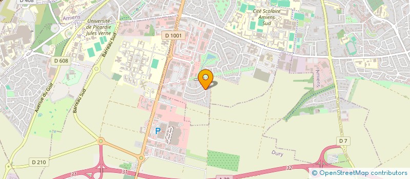 localisation de l'entreprise SCI TRUONG à AMIENS