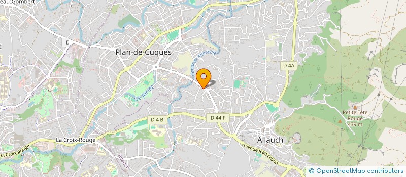 localisation de l'entreprise SCI TRUONG  ALLAUCH