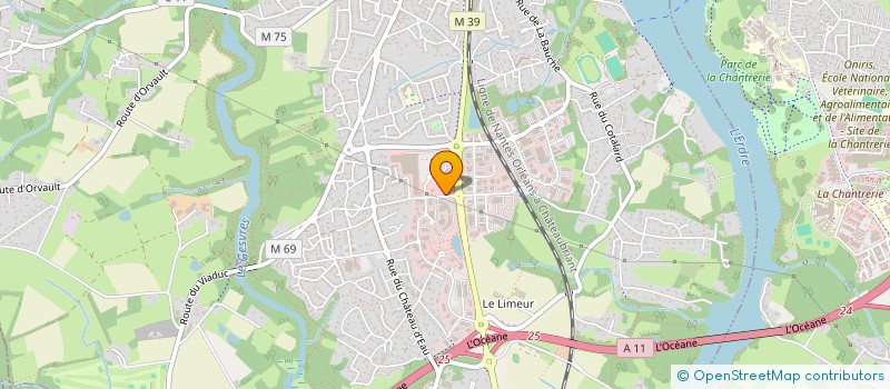 localisation de l'entreprise SCI TRUONG  LA CHAPELLE-SUR-ERDRE