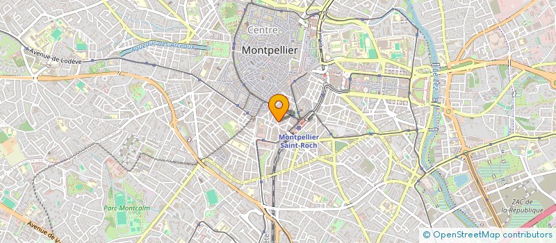 localisation de l'entreprise SCI TRUONG THAO à MONTPELLIER