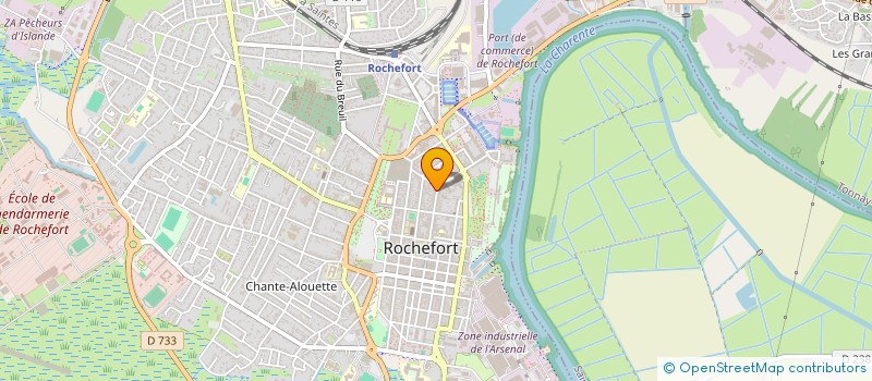 localisation de l'entreprise SCI TRUPHEMUS  ROCHEFORT