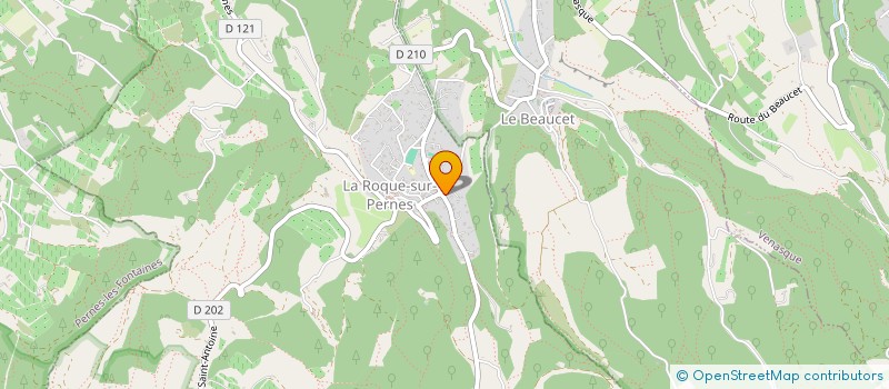 localisation de l'entreprise SCI TRY  LA ROQUE-SUR-PERNES