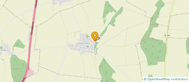 localisation de l'entreprise SCI TRYJ  VELENNES