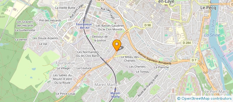 localisation de l'entreprise SCI TRYKER  SAINT-GERMAIN-EN-LAYE