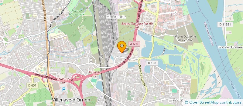 localisation de l'entreprise SCI TRYMA  VILLENAVE-D'ORNON