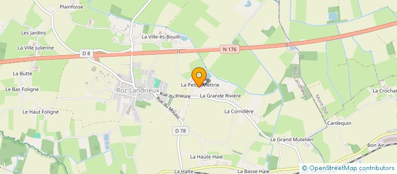 localisation de l'entreprise SCI TS  ROZ-LANDRIEUX