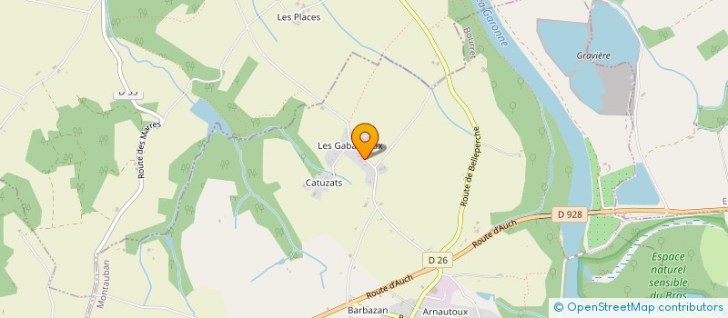 localisation de l'entreprise SCI TS-BJB  BOURRET