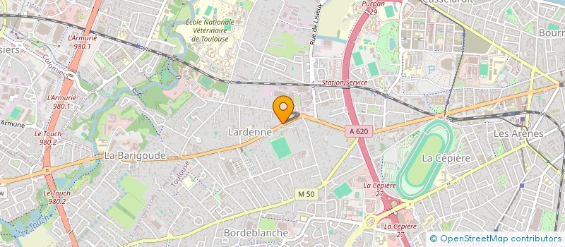 localisation de l'entreprise SCI TS INVEST à TOULOUSE