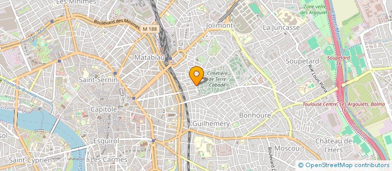 localisation de l'entreprise SCI TSAB à TOULOUSE