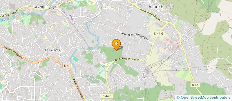 localisation de l'entreprise SCI TSAK  ALLAUCH