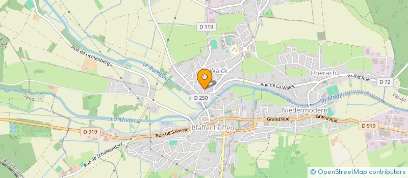 localisation de l'entreprise SCI TSAN ART  VAL-DE-MODER