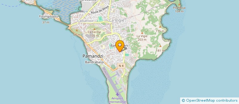 localisation de l'entreprise SCI TSARA à PAMANDZI