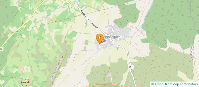 localisation de l'entreprise SCI TSCS  PARIGNARGUES