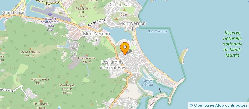 localisation de l'entreprise SCI TSINYON à SAINT-MARTIN