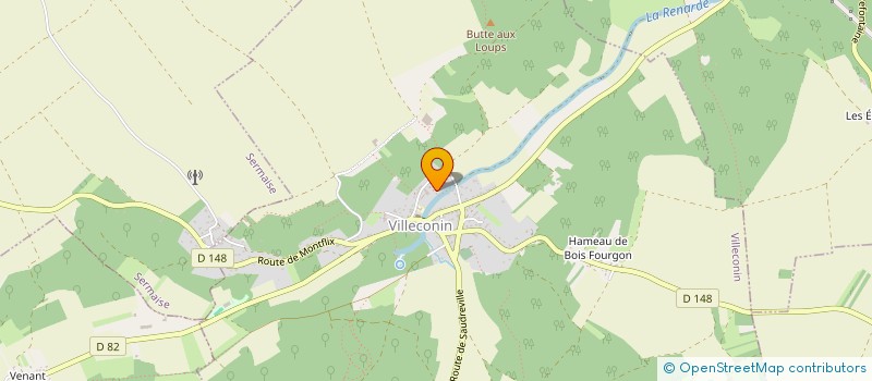 localisation de l'entreprise SCI TSL  RADONVILLIERS