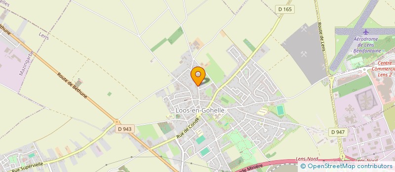 localisation de l'entreprise SCI TSM  LOOS-EN-GOHELLE