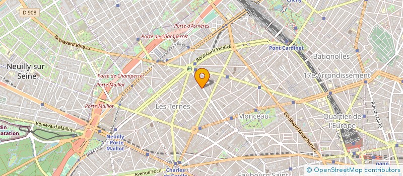 localisation de l'entreprise SCI TSRA  PARIS