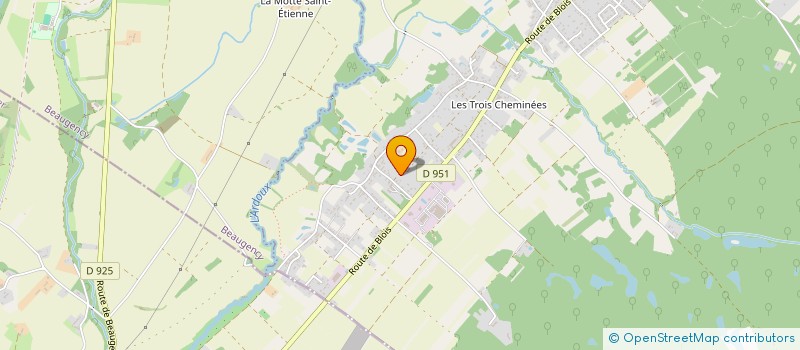 localisation de l'entreprise SCI TTE  LAILLY-EN-VAL