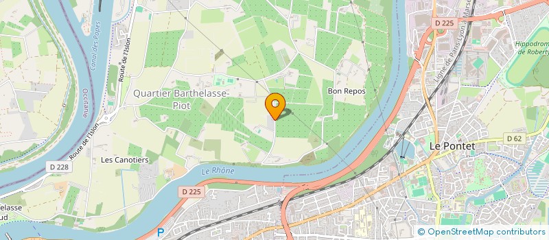 localisation de l'entreprise SCI TTIOBER PATRIMOINE  AVIGNON