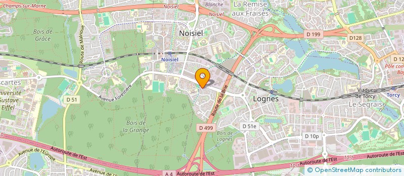 localisation de l'entreprise SCI TTL 77  NOISIEL