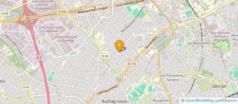 localisation de l'entreprise SCI TTZ à AULNAY-SOUS-BOIS