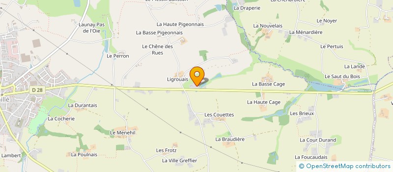 localisation de l'entreprise SCI TUAL ALLAIN  ROMILLE