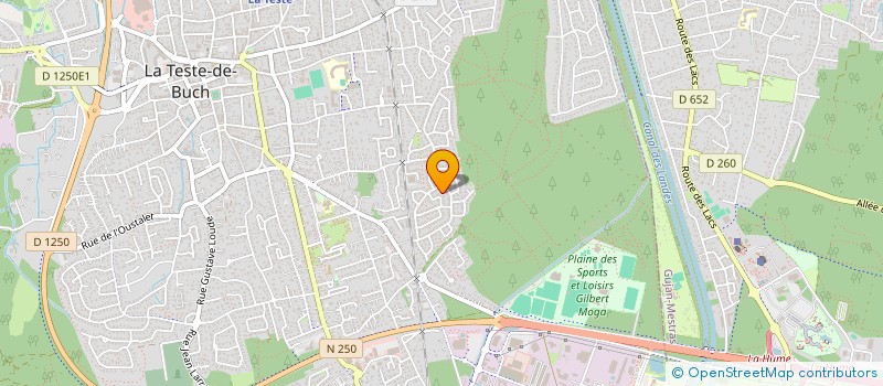 localisation de l'entreprise SCI TUC BLANC à LA TESTE-DE-BUCH