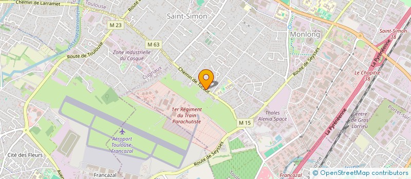 localisation de l'entreprise SCI TUCAUT à TOULOUSE