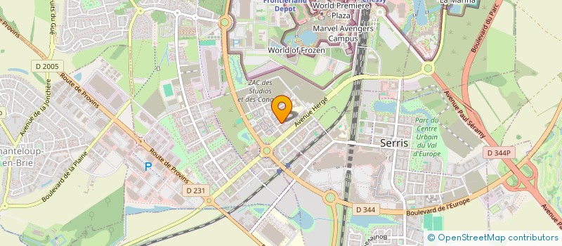 localisation de l'entreprise SCI TUCHEL  CHESSY