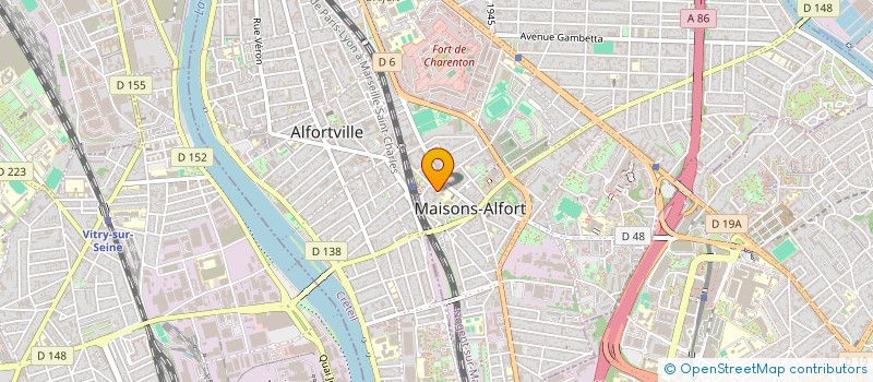 localisation de l'entreprise SCI TUCOLO à MAISONS-ALFORT