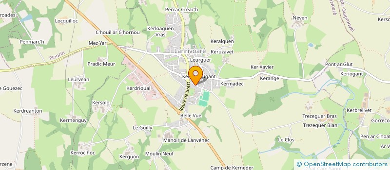 localisation de l'entreprise SCI TUD HA BRO  PLOUARZEL