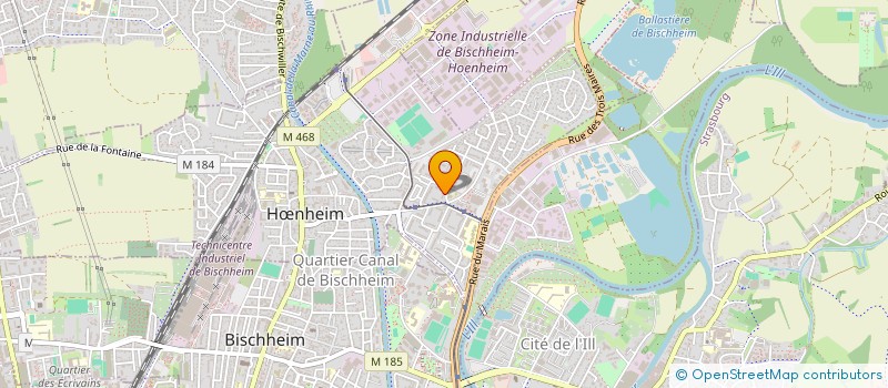 localisation de l'entreprise SCI TUFAN  HNHEIM