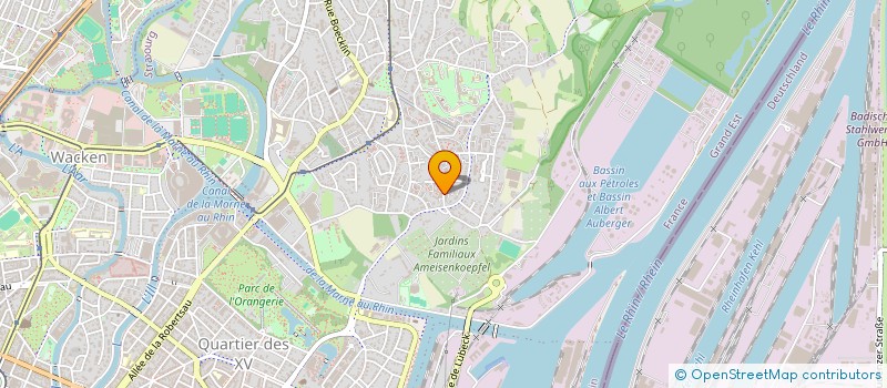 localisation de l'entreprise SCI TUFARA-LA VELA  STRASBOURG